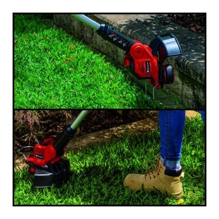 Cortabordes inalámbrico einhell ge-ct 18/28 li - solo, 18 voltios (rojo/negro, sin batería ni cargador) 3411242