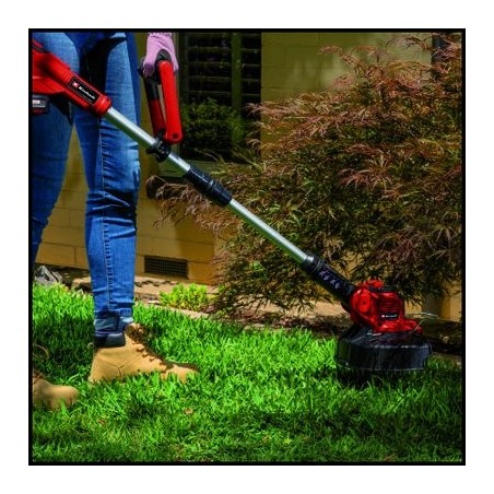 Cortabordes inalámbrico einhell ge-ct 18/28 li - solo, 18 voltios (rojo/negro, sin batería ni cargador) 3411242
