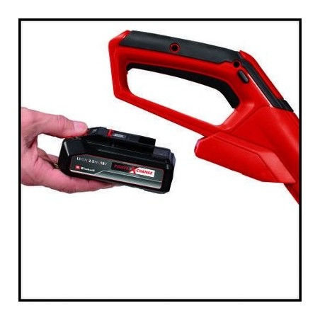 Cortabordes inalámbrico einhell ge-ct 18/28 li - solo, 18 voltios (rojo/negro, sin batería ni cargador) 3411242