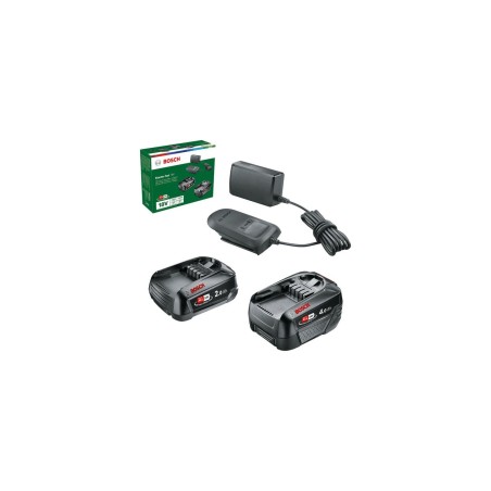 Bosch starter-set 18v (pba 2.0ah + pba 4.0ah + al 18v-20), ladegerät 1600a027u9