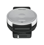 Rommelsbacher wa 850, plancha para gofres (negro/plateado, 850 vatios) wa 850