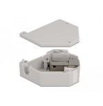 Delock 86014 adaptador de carril din con módulo keystone rj45 hembra cat.6a lsa