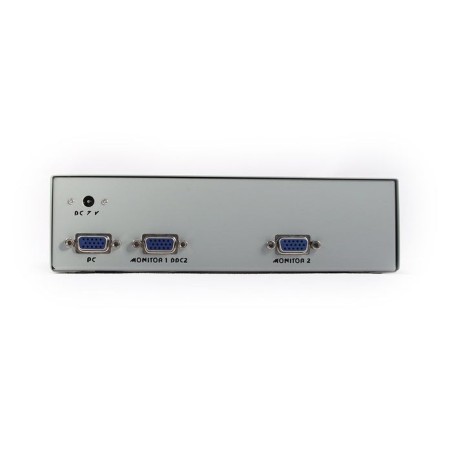 Gembird splitter de video vga  1 pc a 2 monitores hasta 70m gvs122