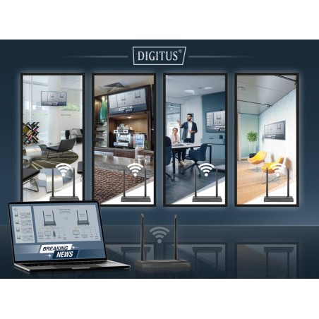Switch digitus hdmi extender/splitter set 4k