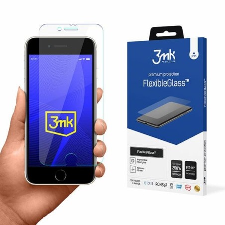 Vidrio flexible 3mk para iphone se 2020