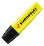 Stabilo boss  estuche de marcadores fluorescentes  - estuche 4 colores - punta biselada