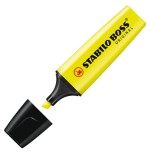 Stabilo boss  estuche de marcadores fluorescentes  - estuche 4 colores - punta biselada