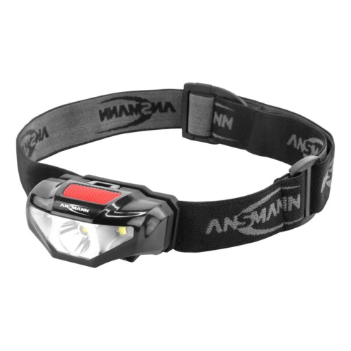 Linterna ansmann 1600-0260, luz de led negro