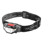 Linterna ansmann 1600-0260, luz de led negro