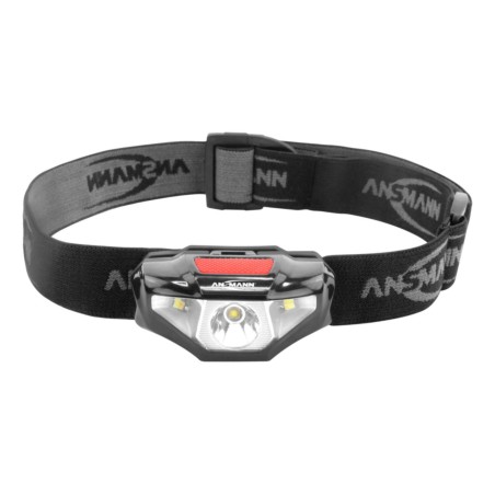 Linterna ansmann 1600-0260, luz de led negro