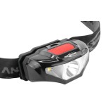 Linterna ansmann 1600-0260, luz de led negro