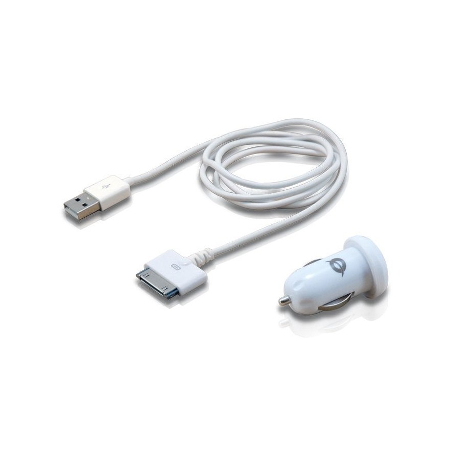 Conceptronic kit apple cargador para coche