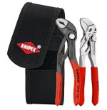 Alicates knipex 00 20 72 v04, set de pinzas rojo/negro