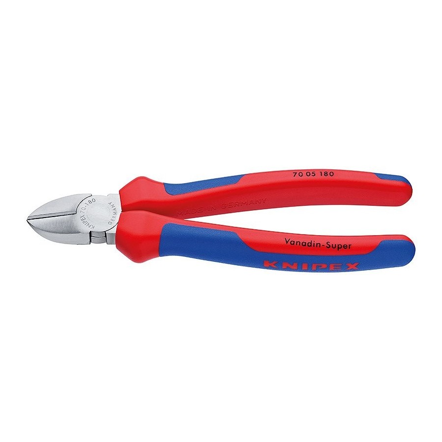 Alicates  knipex 70 05 140, de corte rojo/azul