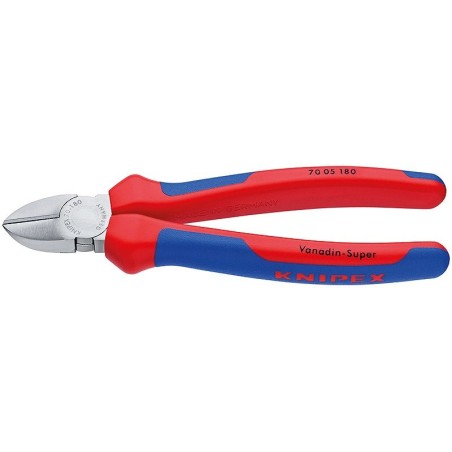 Alicates  knipex 70 05 140, de corte rojo/azul