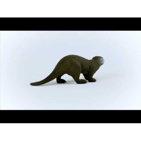 Figura  schleich nutria wild life de juguete 14865
