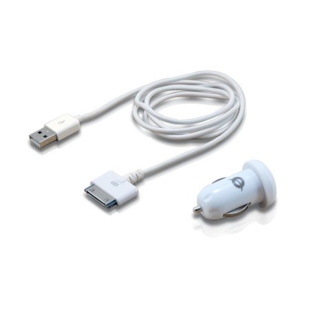 Conceptronic kit apple cargador para coche