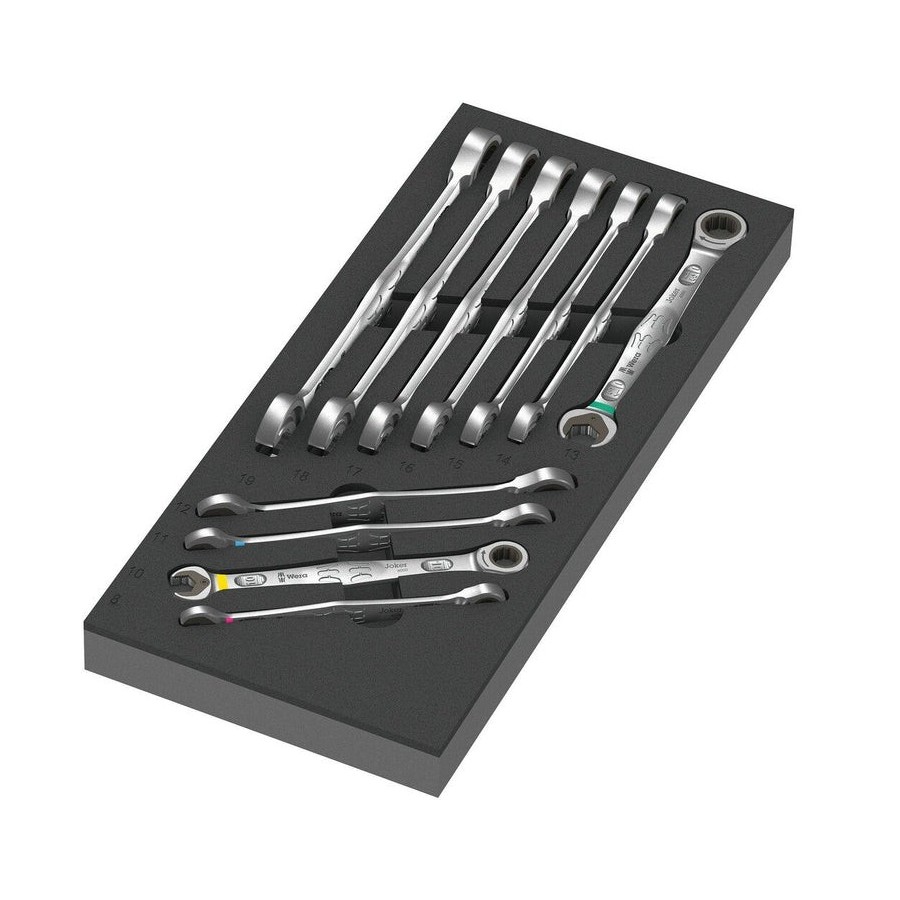 Kit de herramientas wera 05150120001,  negro/gris