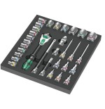 Kit de herramientas wera 05150112001 negro/gris