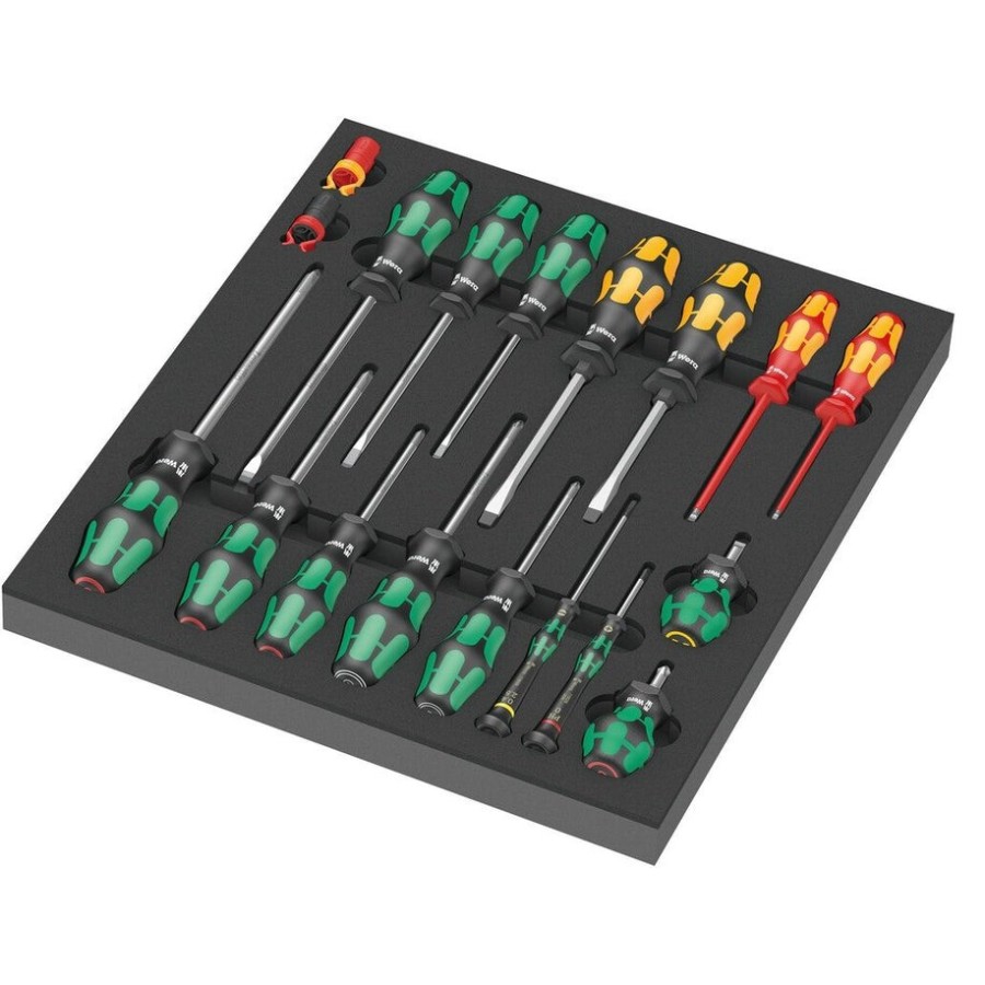 Destornillador wera 05150101001 negro/gris