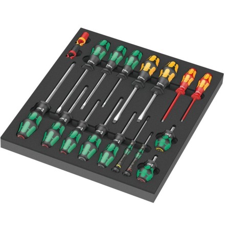 Destornillador wera 05150101001 negro/gris
