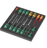 Destornillador wera 05150101001 negro/gris