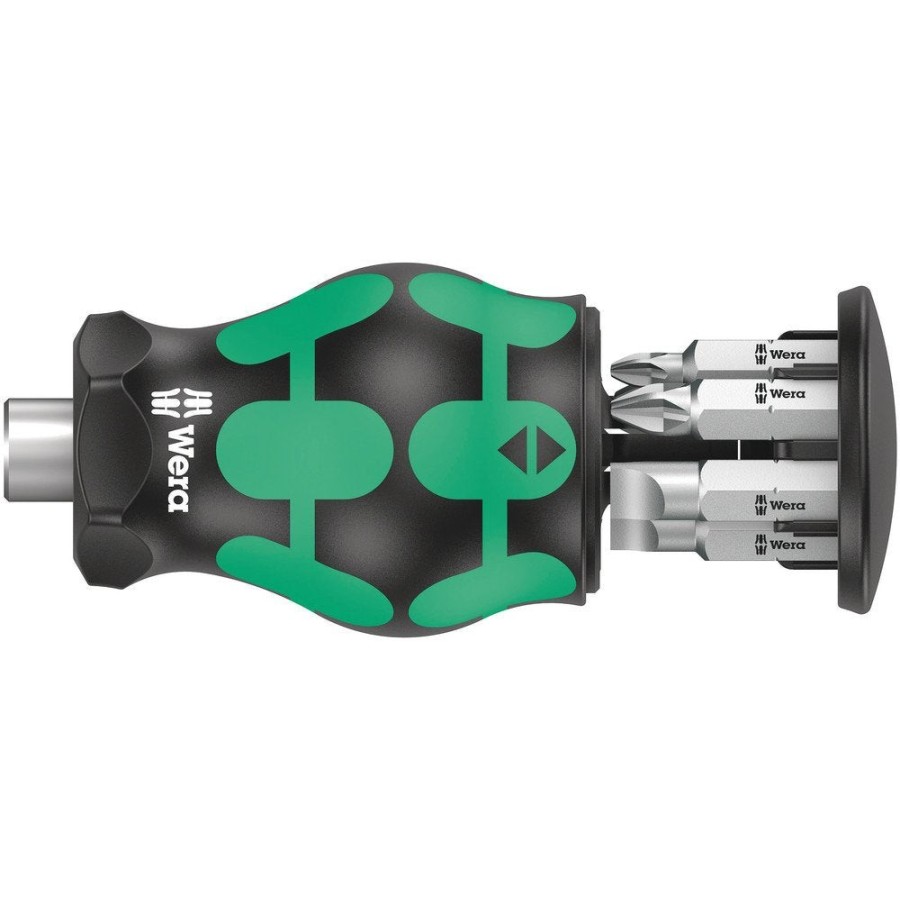 Wera 05008877001, conjuntos de bits negro/verde