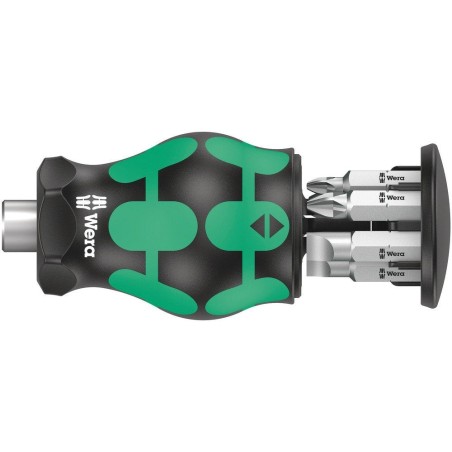 Wera 05008877001, conjuntos de bits negro/verde