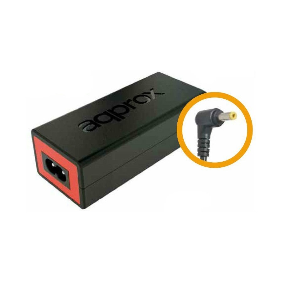 Approx cargador para portatiles hp appa08 90w 19vdc/4.74a clavija 4.8x1.7mm