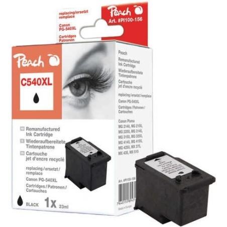 Cabezal de impresión peach negro pi100-156, tinta compatible con canon pg-540xlbk pi100-156