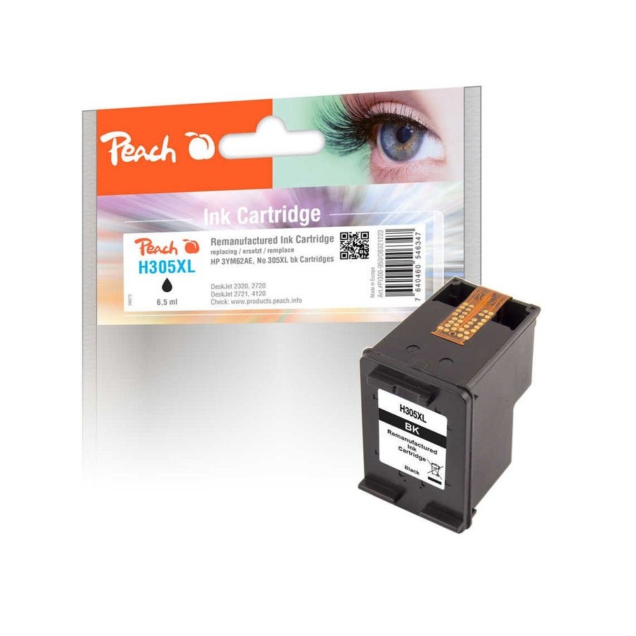 Tinta peach negra pi300-950 compatible con hp 305xl (3ym62ae) pi300-950