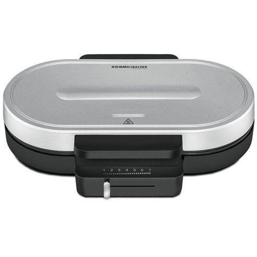 Gofrera  rommelsbacher wa 1250, negro/plateado