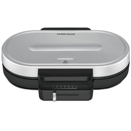 Gofrera  rommelsbacher wa 1250, negro/plateado