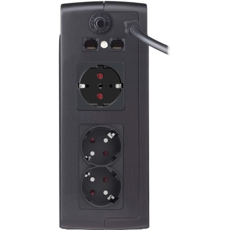 Sai bluewalker vfd 1000 1 kva 600 w 3 salidas ac, ups negro, 1 kva, 600 w, 170 v, 280 v, 50/60 hz, 220 v