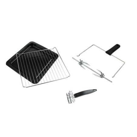 Mini horno rommelsbacher bg 1550  30 l negro,  negro, horno eléctrico, 30 l, 80 - 230 °c, negro, giratorio, mecánico, minorista
