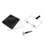 Mini horno rommelsbacher bg 1550  30 l negro,  negro, horno eléctrico, 30 l, 80 - 230 °c, negro, giratorio, mecánico, minorista