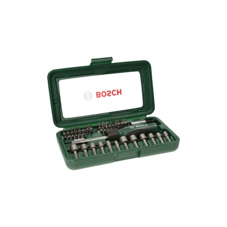 Destornillador manual bosch schraubendreher set 46tlg, bit-satz 2607019504