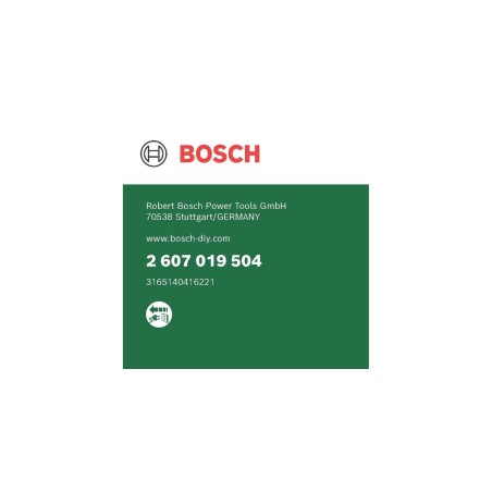 Destornillador manual bosch schraubendreher set 46tlg, bit-satz 2607019504