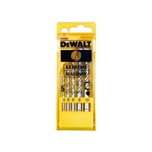 Dewalt dt6956 juego de brocas extremas para mampostería, 5 piezas dt6956-qz