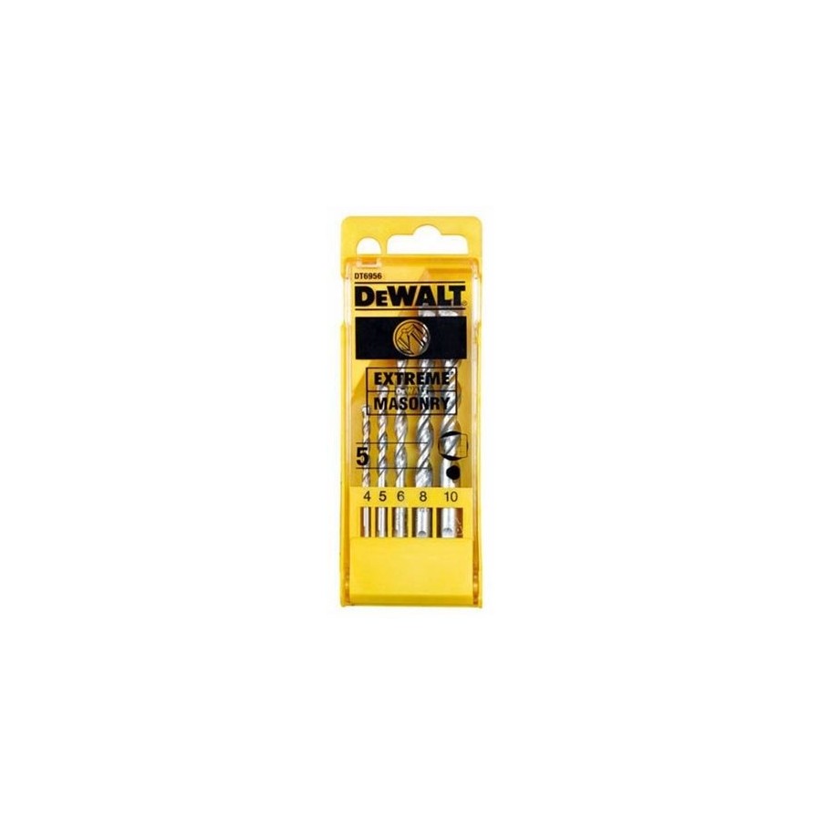 Dewalt dt6956 juego de brocas extremas para mampostería, 5 piezas dt6956-qz