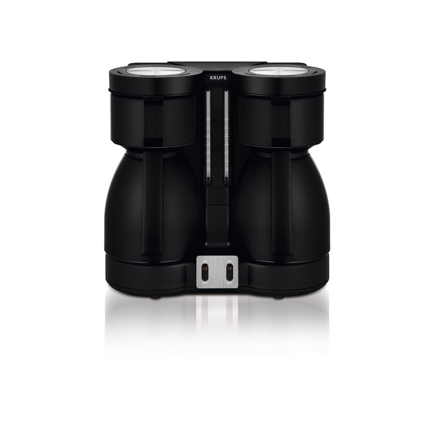 Cafetera krups duothek kt 8501 negra kt 8501