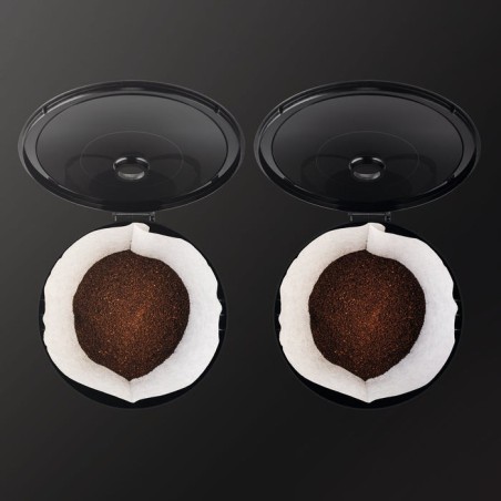 Cafetera krups duothek kt 8501 negra kt 8501