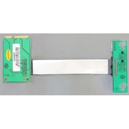Delock 41370 tarjeta elevadora mini pci express  pci express x1 inserción izquierda