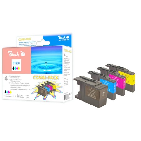 Tinta  peach 316331 4 pieza(s) negro, cian, magenta, amarillo 4 pieza(s), multipack