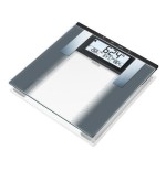 Báscula de diagnóstico de vidrio sanitas sbg 21 76435