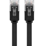 Cable de red  goobay 95380 negro 1 m cat6 u/utp (utp) negro, 1 m, cat6, u/utp (utp), rj-45, rj-45