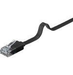 Cable de red  goobay 95380 negro 1 m cat6 u/utp (utp) negro, 1 m, cat6, u/utp (utp), rj-45, rj-45
