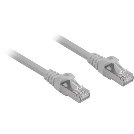 Cable de conexión sharkoon rj45 cat.6a sftp gris, 2 metros, lsoh (libre de halógenos) 4044951018444