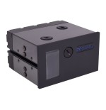 Compartimento de hielo alphacool, tanque de expansión negro, single laing d5 15247