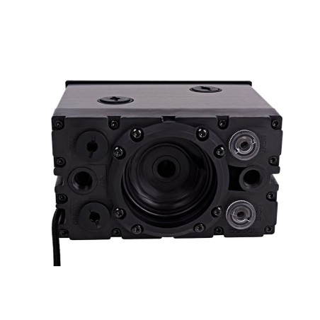 Compartimento de hielo alphacool, tanque de expansión negro, single laing d5 15247